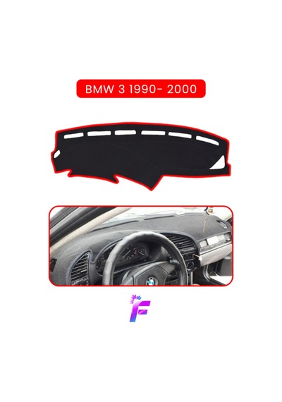 Bmw E36 1990-2000 Uyumlu Ön Göğüs Örtüsü Yansıma Önleyici Kolay Montaj Oto Aksesuar Ta3 Torpido Halısı