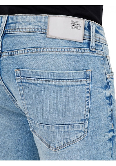 Colin's Colins 044 Karl Normal Kesim Düşük Bel Düz Paça Jean Erkek Şort Cl1069523 Q1.V1 Dn09019 Mavi