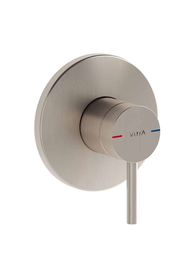 A4262134 VitrA Origin Ankastre Duş Bataryası, Fırçalı Nikel Sıva Üstü Grubu