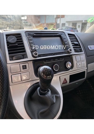 Volkswagen Transporter T6 Torpido, Konsol, Trim, Göğüs Kaplama Seti Gümüş Gri Renk