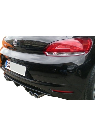 Volkswagen Scirocco (2009-2014) Sağ-sol Çift Çıkışlı Arka Tampon