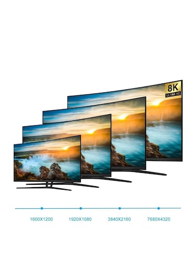 Display 540hz Dp Kablo 8k 60hz, 4k 240hz, 2k 280hz, 1080p 540hz