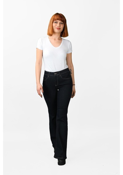 Kadın Çan Paça Kot Pantolon 001