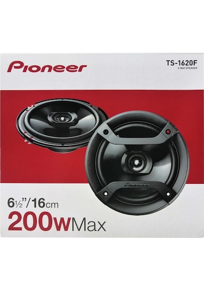 Pioneer TS-1620F 200W Koaksiyel 2 Yollu Kapı Hoparlörleri 1 Takım