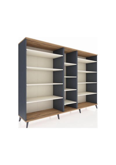 Hyperion Dolap 11 Raflı 220x44x163 Antrasit-çam/aytaşı Atlas Çam/aytası - Antrasıt Hyperion Dolap 11 Raflı 220x44x163 Antrasit-çam/aytaşı Atlas Çam/aytası - Antrasıt