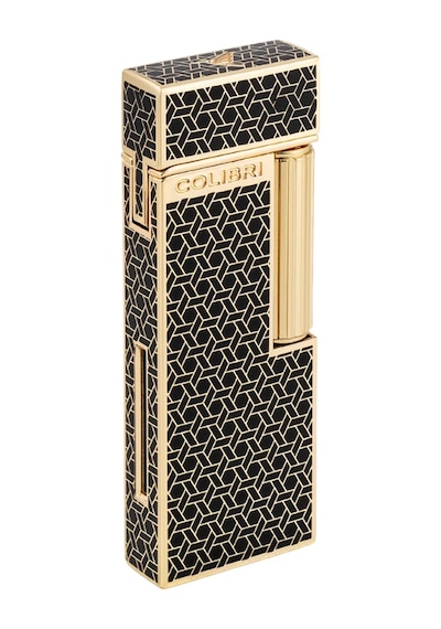 Colibri Continental Soft Flame Gold Desenli Çakmak