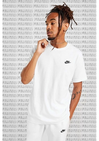 Nike Sportswear Cotton Unisex Short Sleeve Tee Unisex Beyaz Tişört