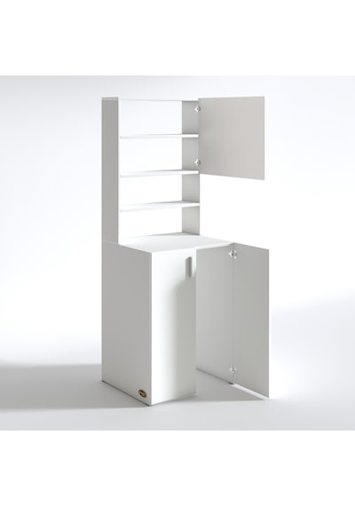 Kenzlife Çamaşır Makinesi Dolabı Kasparov Byz 180*066*55-20 Banyo Çok Renkli