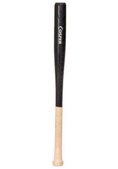 Cosfer Dişbudak Ağacından Beyzbol Sopası - 61 Cm Siyah