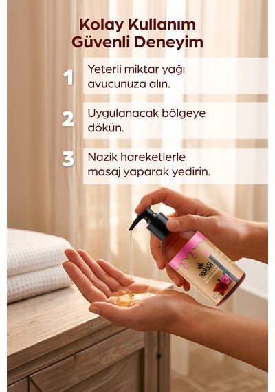 "çikolata, Gül Ve Portakal Aromalı 120 Ml Masaj Yağı Rahatlatıcı Ve Aromaterapi Etkili" - 380051753