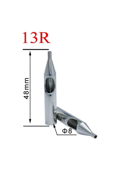 13R L316 Paslanmaz Çelik İğne Ucu - Tattoo Çelik Uç