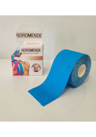 Kınesıo Tape  Bandı 5cm X 5 Metre - Mavi Renk, Kınesıo Bant, Kinesıology Tape Bant