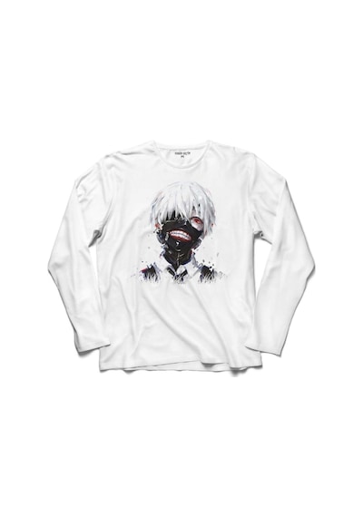 Tokyo Ghoul Kaneki Anıme Manga 2 Uzun Kollu Tişört (518438278)