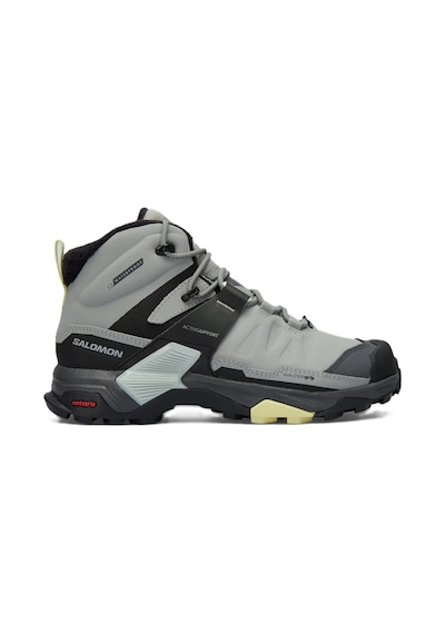 Salomon X Ultra 4 Mid Waterproff Leather Womens Boot Hakiki Deri Su Geçirmez Nefes Alabilen Kadın Bot Gri Gri Salomon X Ultra 4 Mid Waterproff Leather Womens Boot Hakiki Deri Su Geçirmez Nefes Alabilen Kadın Bot Gri Gri