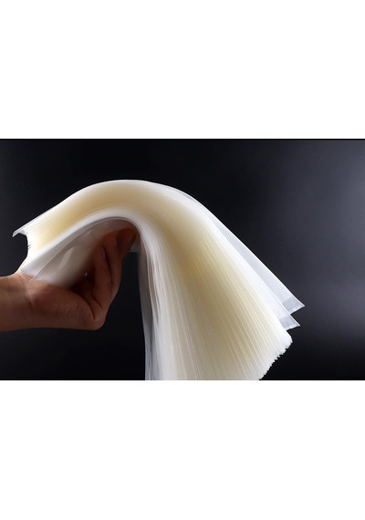 Klikal Ev Tipi Çok Katmanlı Gofrajlı Vakum Poşeti 100 Adet Seçenekli 30x40 Cm