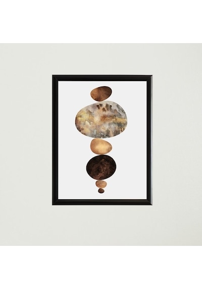Denge Çerçeveli Poster Tablo