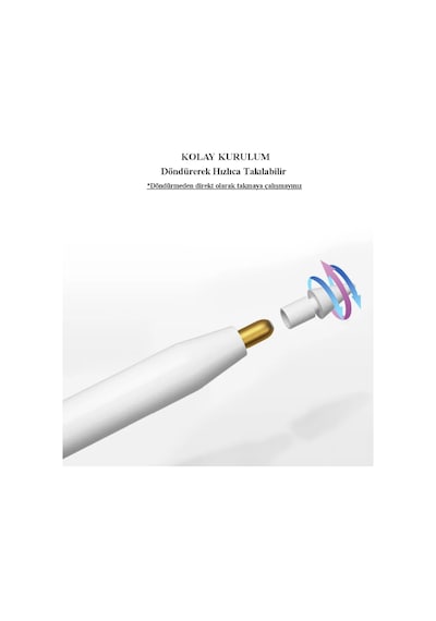 Goojodoq Pencil Uyumlu Stylus Uçları - 4'lü Paket Stylus