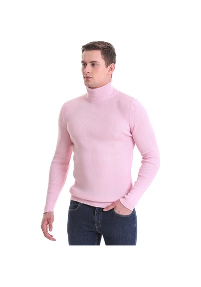 Hatemoğlu Pembe Slim Fit Fitilli Balıkçı Yaka Yünlü Triko Kazak 34232023a0 Pembe Hatemoğlu Pembe Slim Fit Fitilli Balıkçı Yaka Yünlü Triko Kazak 34232023a0 Pembe