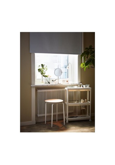 Ikea Vesken Servis Arabası, Beyaz, 54x18x71 Cm