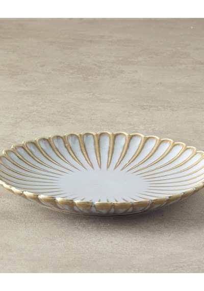 English Home Fiore New Bone China Pasta Tabağı Gri Gri