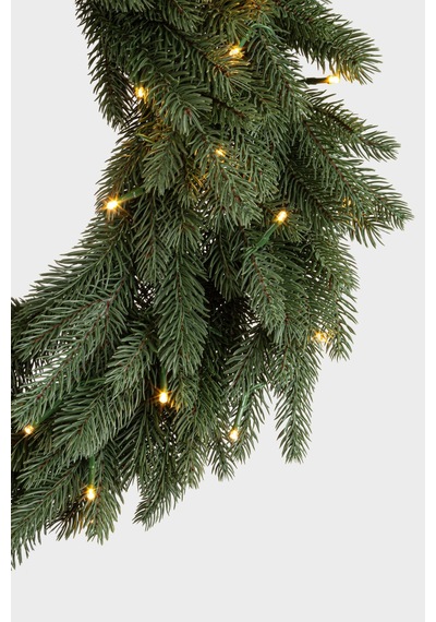 Muir Mikro Led'li Yılbaşı Çelengi 60 Cm