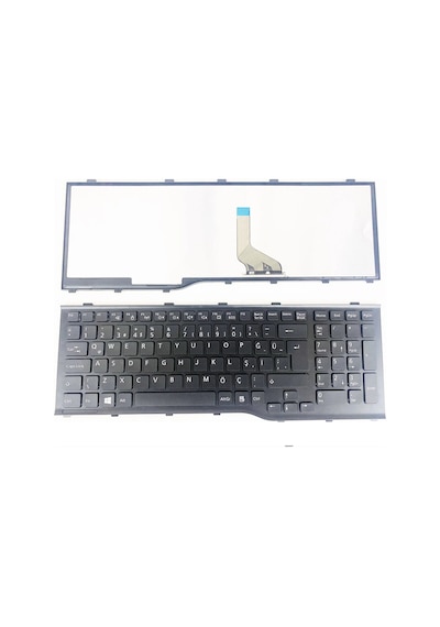 Fujitsu Uyumlu LifeBook AH532 GL-303 Klavye Tuş Takımı Siyah TR