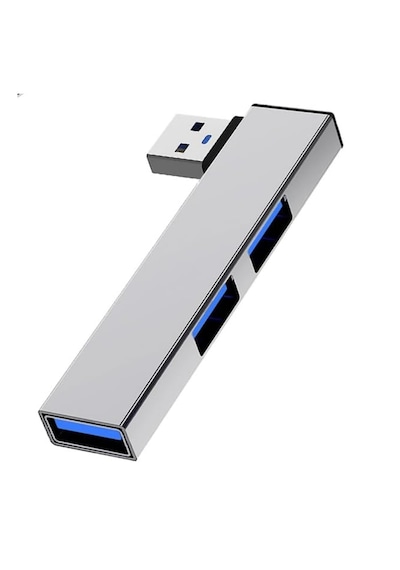 6013 Usb 3.0 Hub 3 Portlu Çoklayıcı Çoğaltıcı Dönüştürücü Çevirici Adaptör