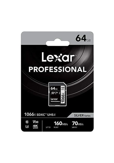 Lexar Professional 64gb 1066x Sdxc Uhs-ı Kart, Up To 160mb/s Read
