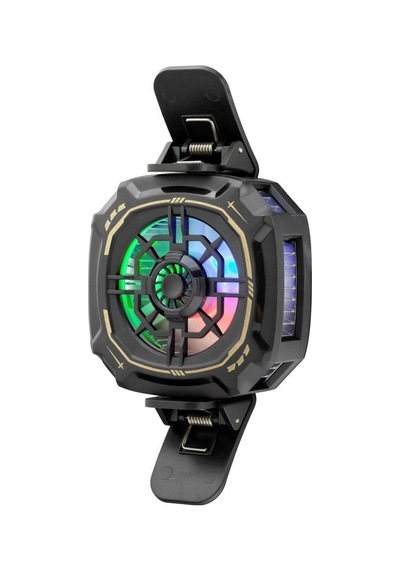 Telefon Buz Soğutucu Fan Mıknatıs Ve Klips Rgb Siyah Hdx4381 Tg 5klfk5h