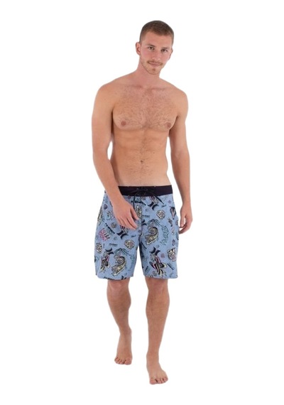 Hurley Hurley Phantom Art 18 Erkek Mavi Astarsız Boardshort 2241