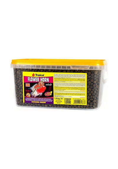 Tropical Flower Horn Adult Çiçek Boynuzlu Ve Diğer Cichlid İçin