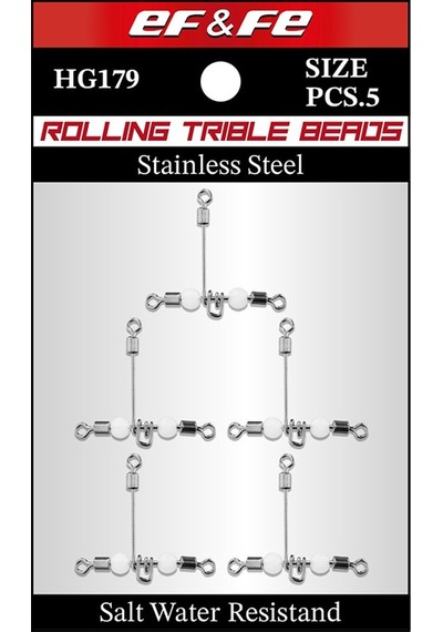 Effe Rolling Triple Beads Fırdöndü No : 6