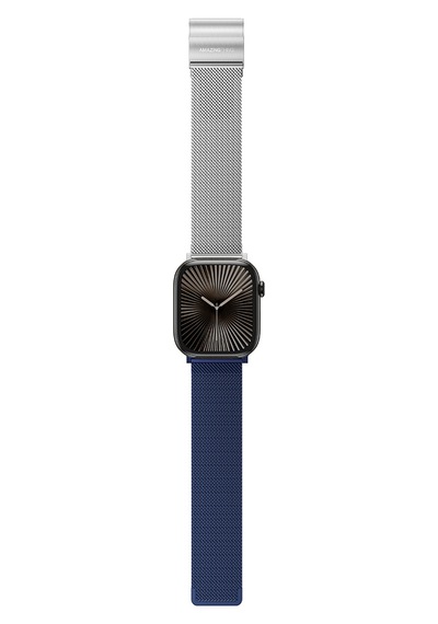 Watch 10 46mm Amazingthing Omni Styleflip Metal Hasır Kordon Gümüş