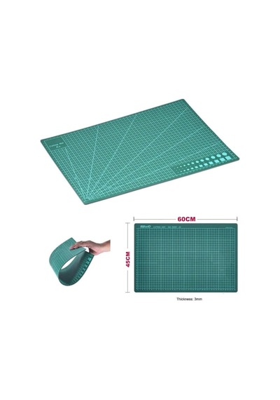 Hobialem Çift Taraflı, Kesim Altlığı, A2, Kesim Matı, 45x60 Cm, Kesme Tablası