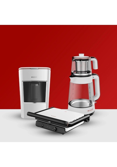 Arçelik CM 6964 - K 3300 - TM 6046 C Resital Üçlü Kea Set