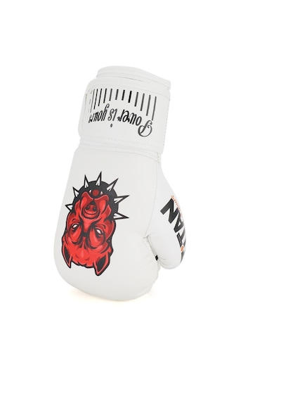Beyaz Bitbull Desenli Boks Eldiveni 001