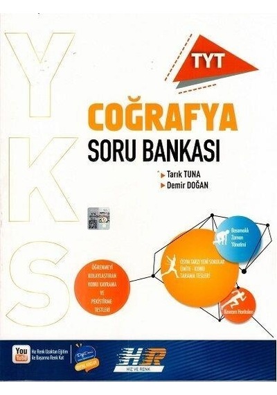 Tyt Coğrafya Soru Bankası Hız ve Renk Yayınları N11.18243