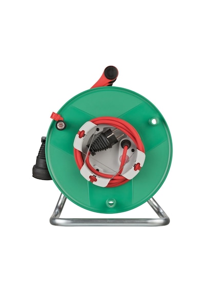 Brennenstuhl Garant G Bretec Serisi Ip44 Lisanslı Cablepilot 38+2 Metre Bahçe Ve Dış Mekan İçin Makaralı Kablo