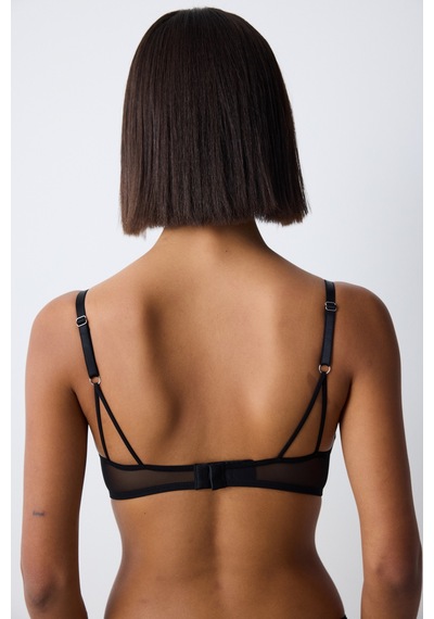 Penti Hera Stone Push Up Siyah Sütyen