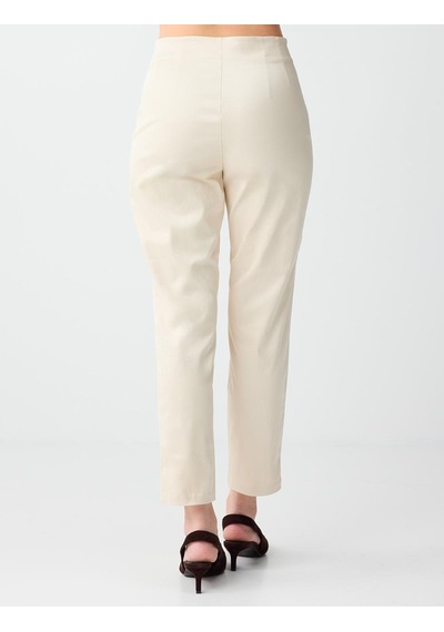 Jimmy Key Taş Yüksek Bel Normal Paça Dokuma Gabardin Pantolon 6sw185520928