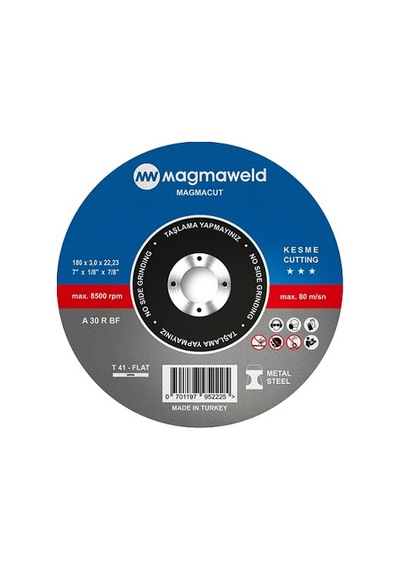 Magmaweld 180 x 3 Kesme Taşı Magmacut 25 Adet