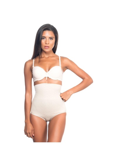 Alfa Expres Ten Mı Emay 2079 Yüksek Bel Desenli Double Slip Korse