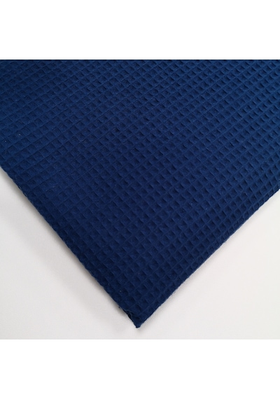 Waffle Pike Bornozluk Kumaş 100% Pamuk W-13 Lacivert