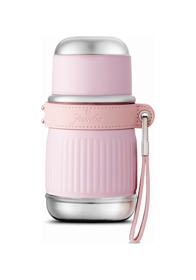 Jumbo Magic Pipetli Pembe Termos 450 Ml
