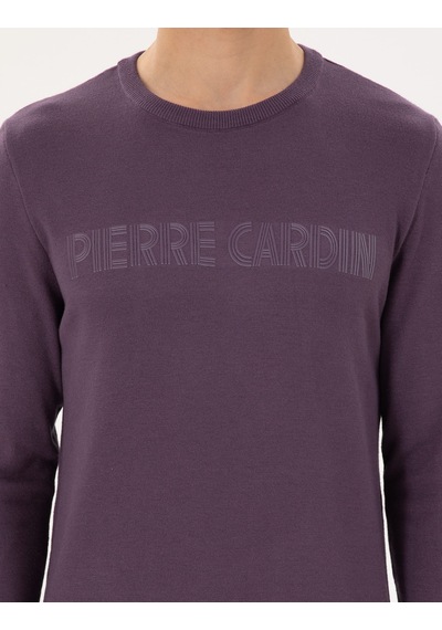 Pierre Cardin Erkek Mor Kazak /triko 50296419-vr038 Mor