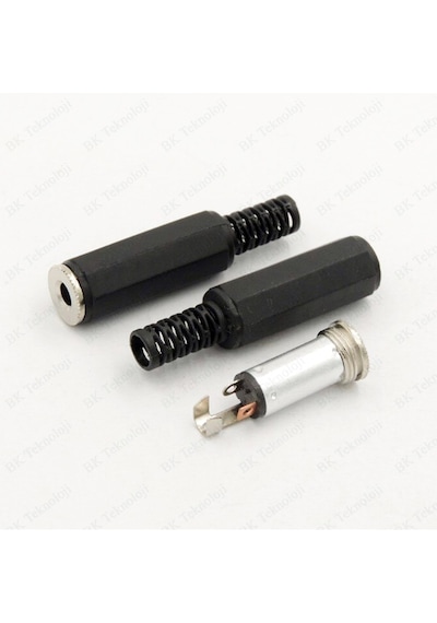3.5mm TRS Stereo Dişi Jak Ses Kablosu Konnektörü Kulaklık Onarımı