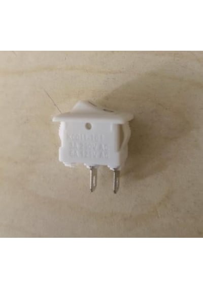 Ayt Powermaster Ic-125b-1 Mini Beyaz Işıksız On Off Aç Kapa Anahtar Düğme Buton