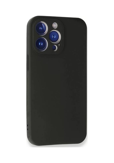 Newface Apple İphone 13 Pro Max Kılıf First Silikon - Siyah