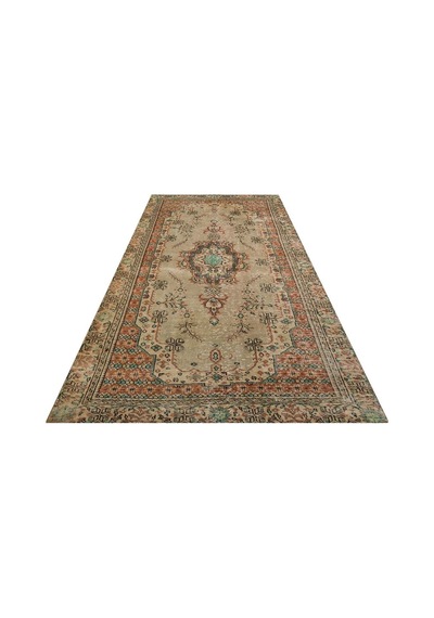 Eşsiz Anadolu Vintage Eskitme El Dokuma Halı 170 X 290 Cm 9110