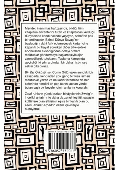 Kitapçi Mendel Stefan Zweig (Bez Ciltli)